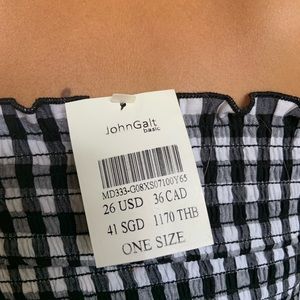 Brandy Melville Tops - Brandy Melville plaid tube top Brandy Melville Tops - Brandy Melville plaid tube top
